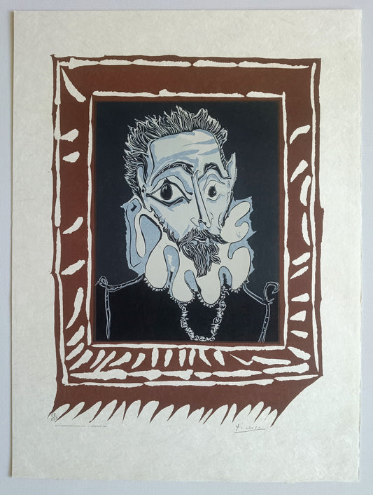 Picasso L'Homme à la Fraise Mourlot litografi