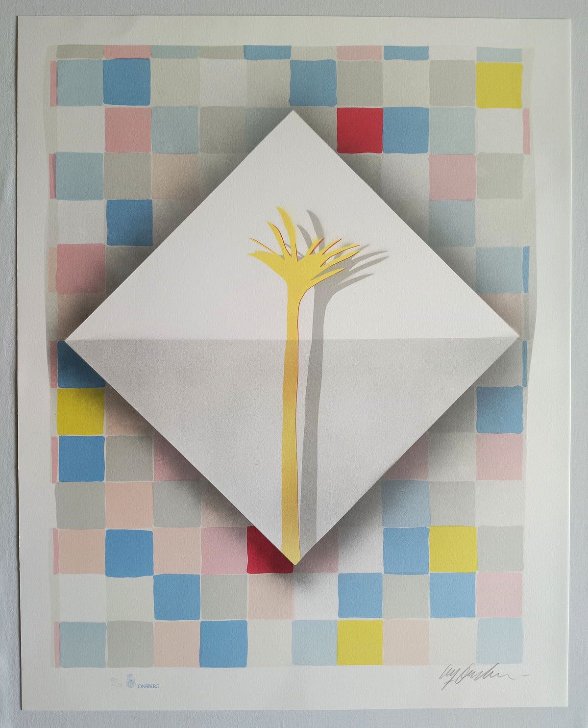 Ulf Onsberg litografi 58/150