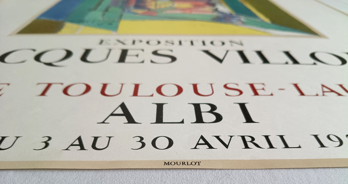 Jacques Villon Mourlot litografi plakat 1955 – billede 3