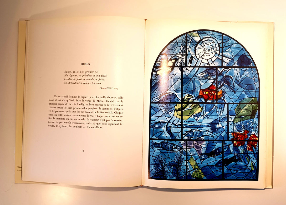 Kunstbog Les Vitraux de Chagall – billede 4